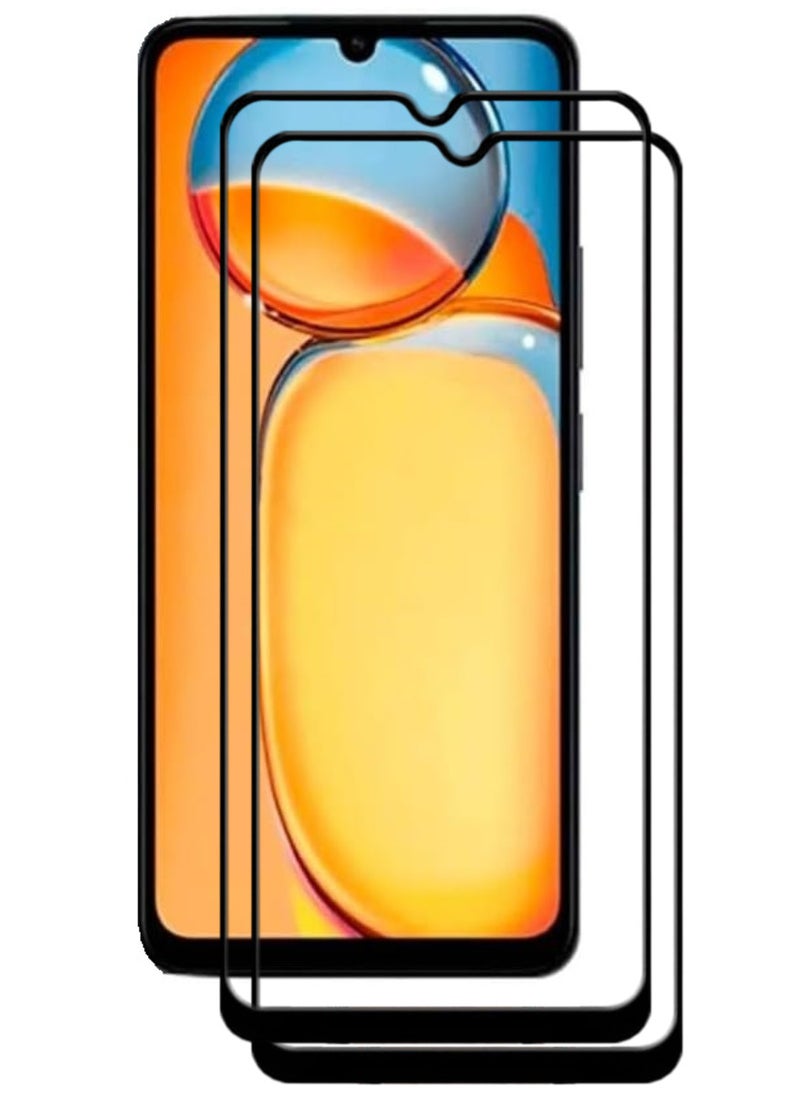 ACLIX 2 Pieces Antistatic ESD Dustproof Premium Quality High Definition Tempered Glass Screen Protector Designed For Xiaomi Redmi 13C - Image 1