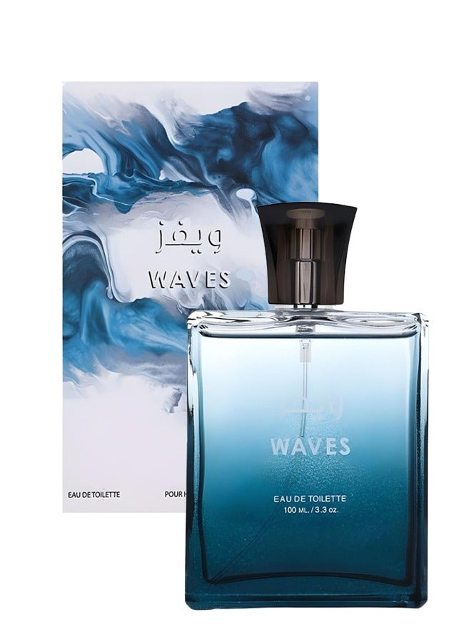 Waves Perfume For Men 100ml EDT - Image 1