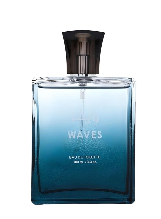 Waves Perfume For Men 100ml EDT - Image 2