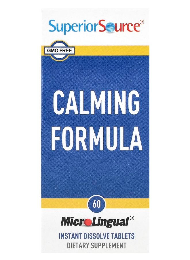 Superior Source Calming Formula 60 MicroLingual Instant Dissolve Tablets - Image 1