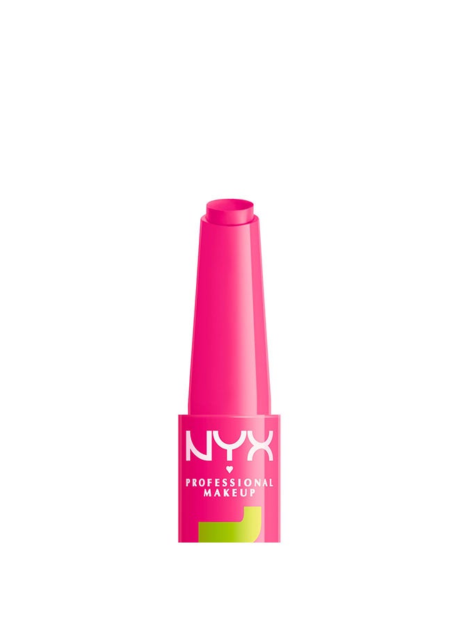 NYX PROFESSIONAL MAKEUP بلسم الشفاه اللامع بزيت الدهون - مزدهر - Image 4