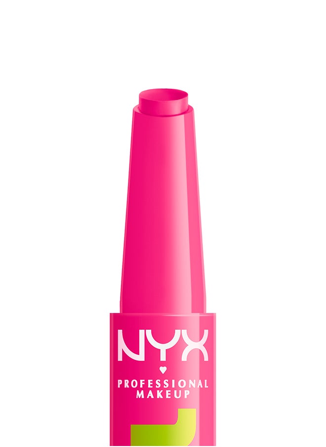 NYX PROFESSIONAL MAKEUP بلسم الشفاه اللامع بزيت الدهون - مزدهر  - Image 3