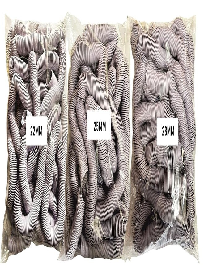 Kosh Spiral Binding White Heavy Quality Plastic Spiral Ring/Coil/Loop Manual Ring Binder (22mm 25mm 28mm) - Image 1