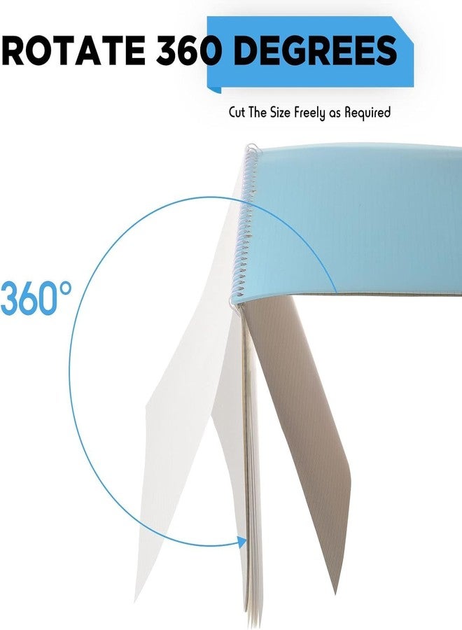 Kosh Spiral Binding White Heavy Quality Plastic Spiral Ring/Coil/Loop Manual Ring Binder (22mm 25mm 28mm) - Image 4