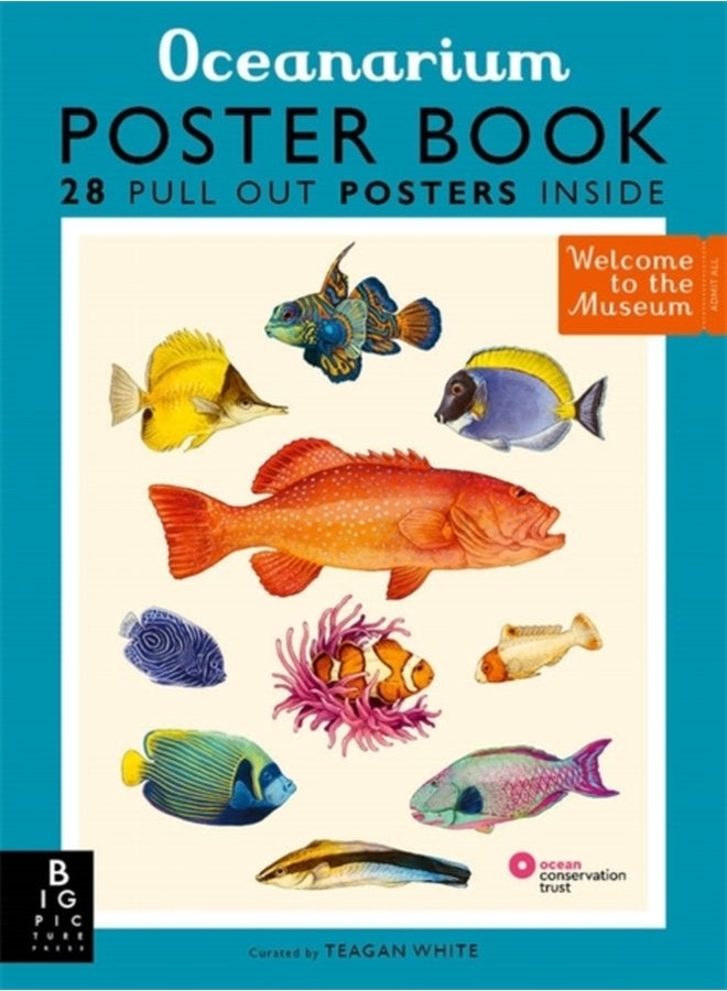 Oceanarium Poster Book - Paperback