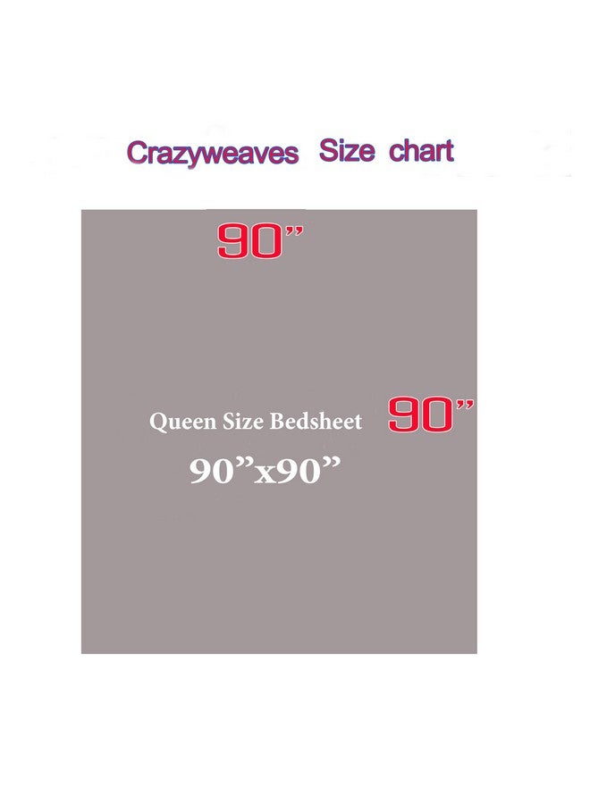 CRAZYWEAVES Handloom Khadi Cotton Bed Sheet for Single Bed Cover Premium Sustainable Fabric 100% Cotton Black, Big Checked Pattern Traditional Design (90X90, Black) - Image 2