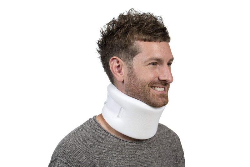 FitPro 3 Foam Cervical Collar Exclusive Brand White FP10003
