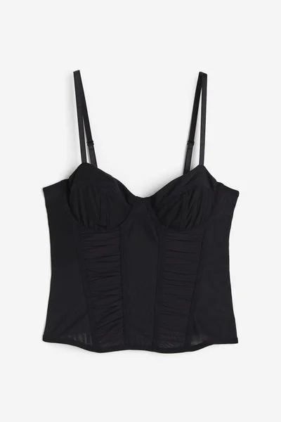 اتش اند ام Strappy Mesh Crop Top