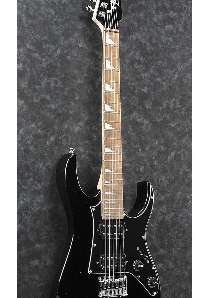 ايبانيز جيتار كهربائي من سلسلة إيبانيز جيو ميكرو بحجم 3/4 - أسود ليلي - Image 2