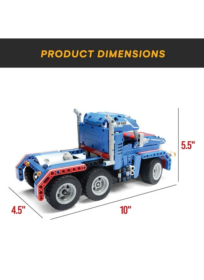 Top Race Top Race STEM Projects for Kids - Toys for Boys - Construction Toys for Kids - Ideal Gifts for Boys and Girls - Educational Toy Set - 2 in 1 Vehicle Building Kits - Remote Control Car Model Kits  - Image 3