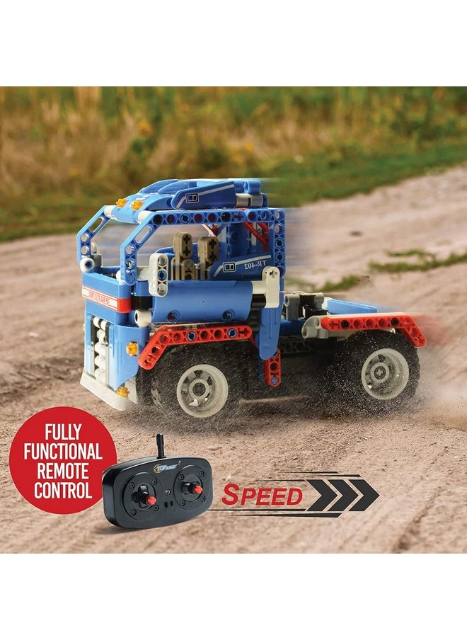 Top Race Top Race STEM Projects for Kids - Toys for Boys - Construction Toys for Kids - Ideal Gifts for Boys and Girls - Educational Toy Set - 2 in 1 Vehicle Building Kits - Remote Control Car Model Kits  - Image 4