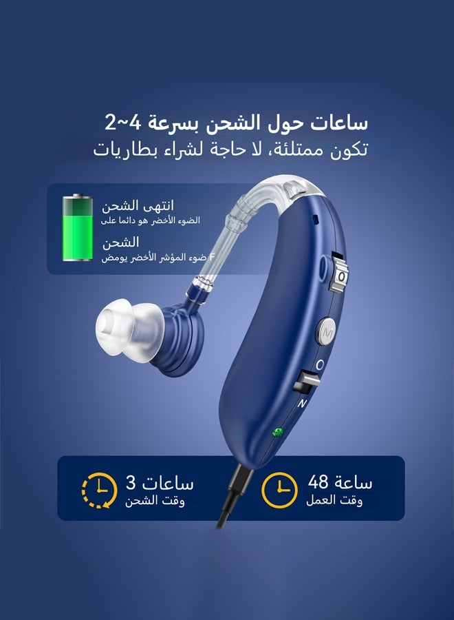Kfcop Hearing Aids Rechargeable Devices for Old People Mini Sound Amplifier Device - Image 4