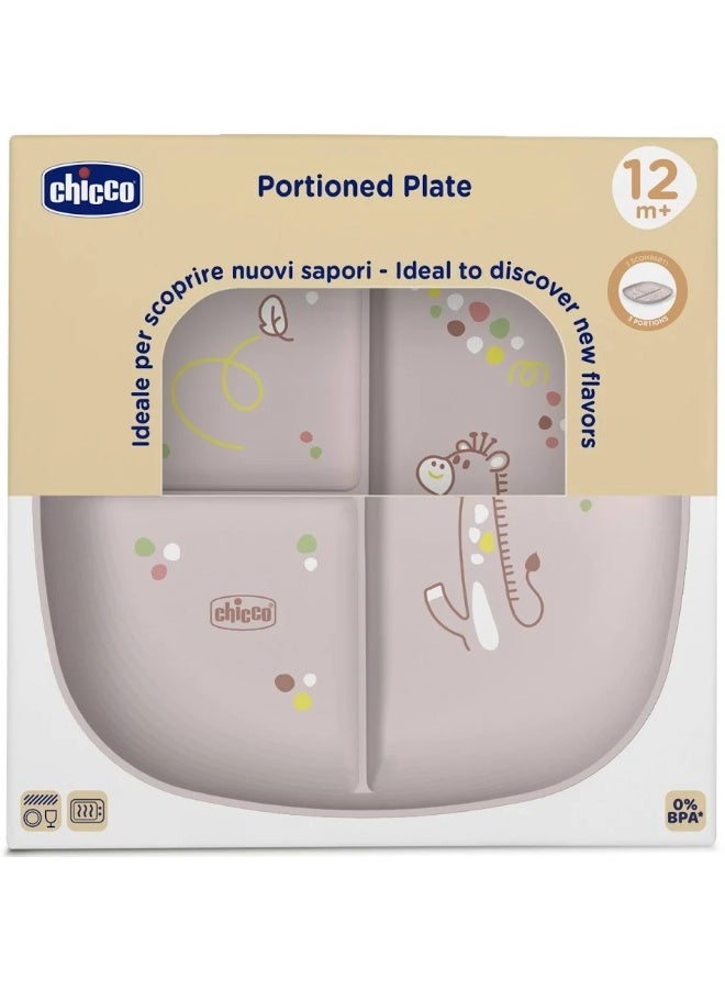 Chicco Portioned Plate 12m+ Pink - Image 3