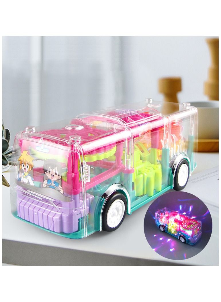 NIBEMINENT Children's Toy Car Collision Deformation with Music Light  - Image 1