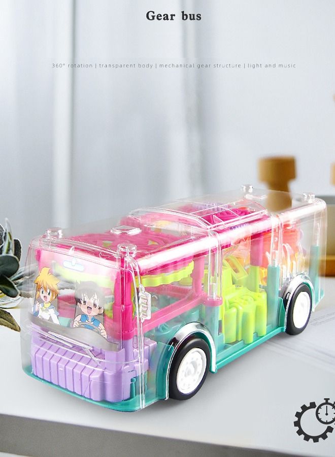 NIBEMINENT Children's Toy Car Collision Deformation with Music Light  - Image 4