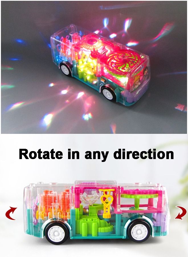 NIBEMINENT Children's Toy Car Collision Deformation with Music Light  - Image 2