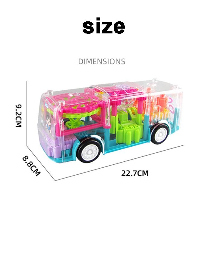 NIBEMINENT Children's Toy Car Collision Deformation with Music Light  - Image 3