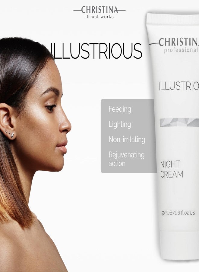-CHRISTINA- Illustrious Night Cream with Retinol and Vitamin E | Night Cream for Face Rejuvenates and Moisturizes the Skin | Suitable for All Skin Types 50ml / 1.7 fl.oz - Image 2