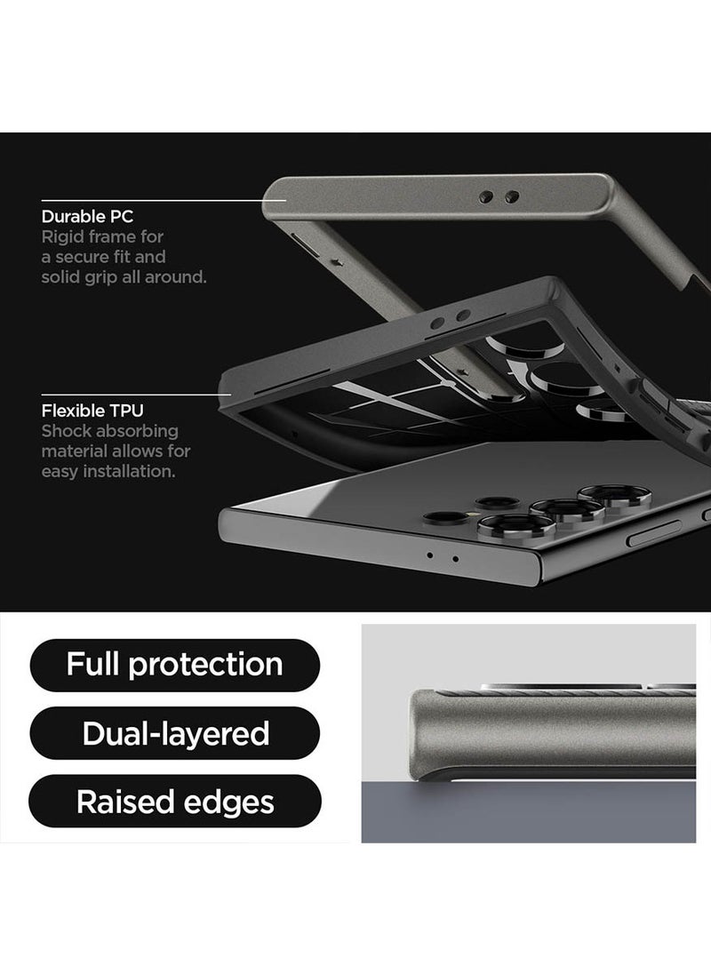 Spigen Neo Hybrid for Samsung Galaxy S24 ULTRA case cover (2024) - Gunmetal  - Image 5