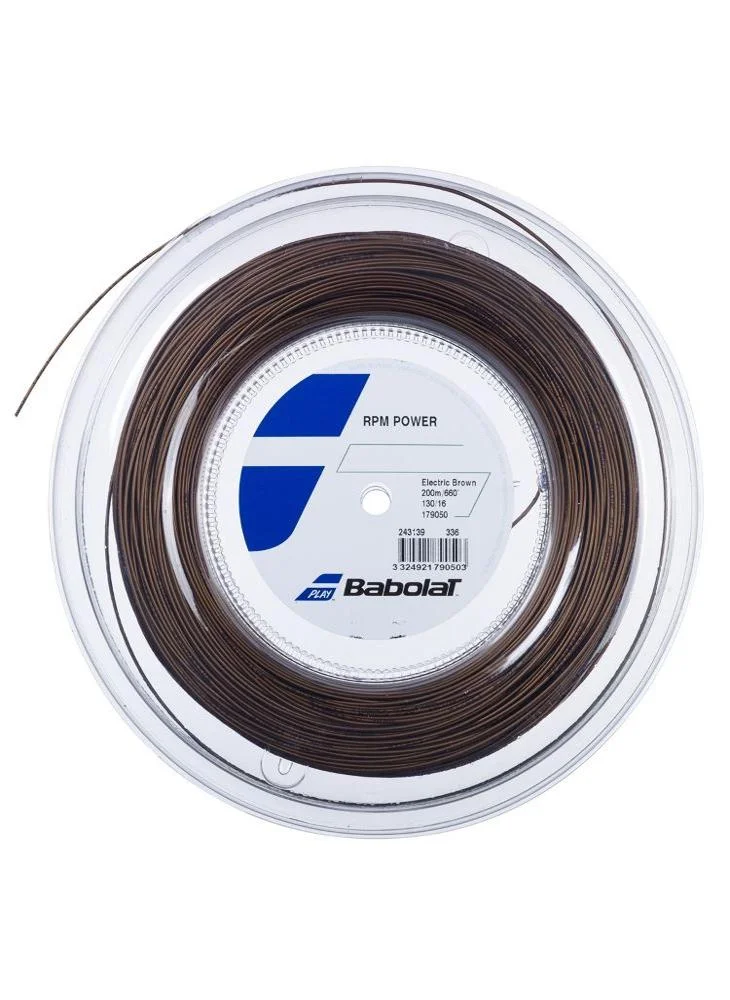 Babolat Babolat TENNIS RPM POWER STRINGS,243139-336
