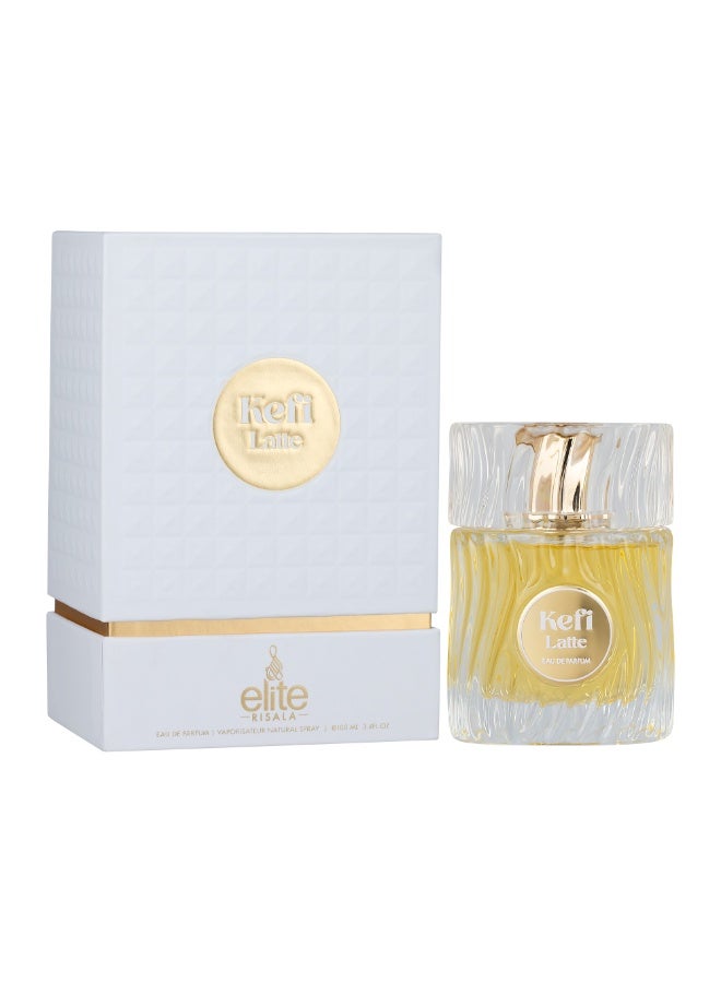 Risala Elite Kefi Latte Eau De Parfum For Woman & Man 100ml, Perfume For Women & Man, Long Lasting Luxury Premium Fragrance, Floral Fruity Gourmand Scent With Caramel, Vanilla, & Cotton Candy - Image 3