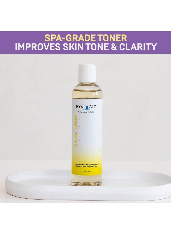 Hyalogic Facial Toner With Witch Hazel 8Oz - Spa Ha Hyaluronic Acid & Aloe Vera, Alcohol Free Hydrating Toner Astringent For Face, 8 Fl Oz - Image 3