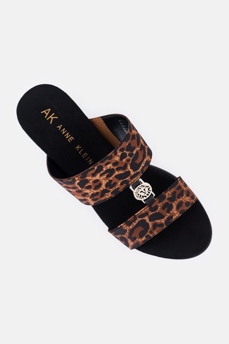 ANNE KLEIN صنادل نسائية سهلة الارتداء، متعددة الألوان - Image 4