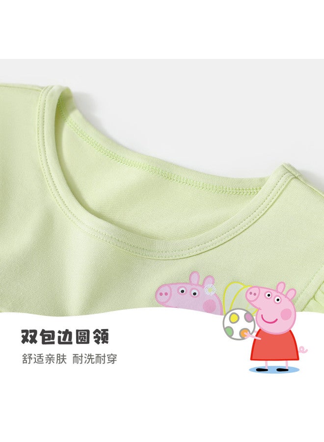 Peppa Pig طقم صيفي خفيف الوزن وصديق للبشرة للفتيات من بيبا بيغ - Image 4