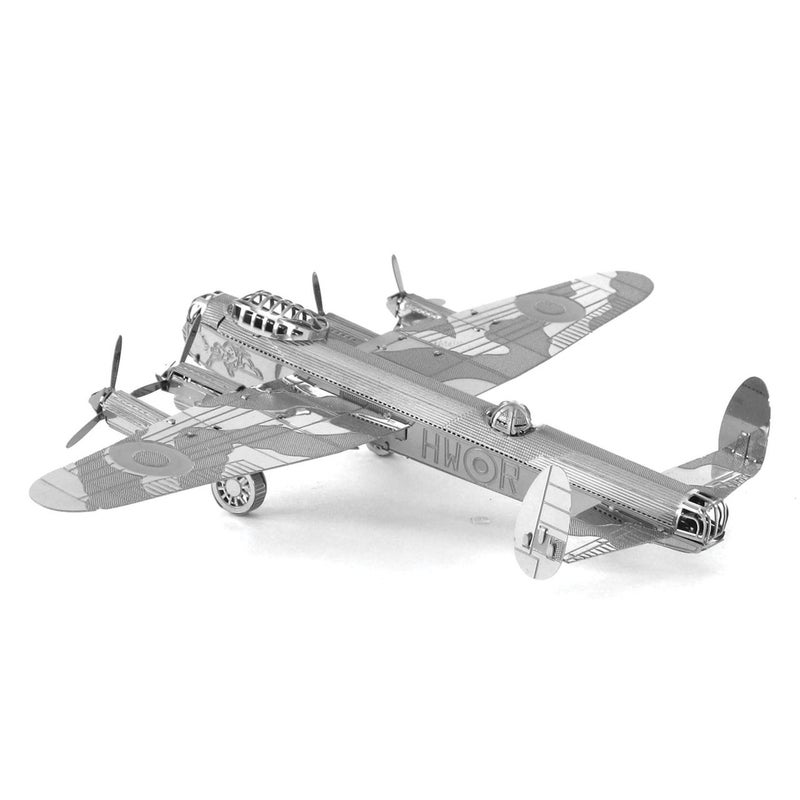 Fascinations Metal Earth Avro Lancaster Bomber 3D Metal Model Kit - Image 1