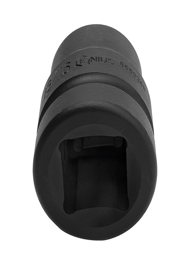 Genius Tools 1" Dr. 13/16" Square Budd Wheel Socket 60mmL - 866026S - Image 5