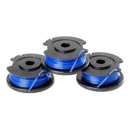 Greenworks 0.065" 3-Pack Single Line Auto-Feed Replacement String Trimmer Line Spool - Image 1