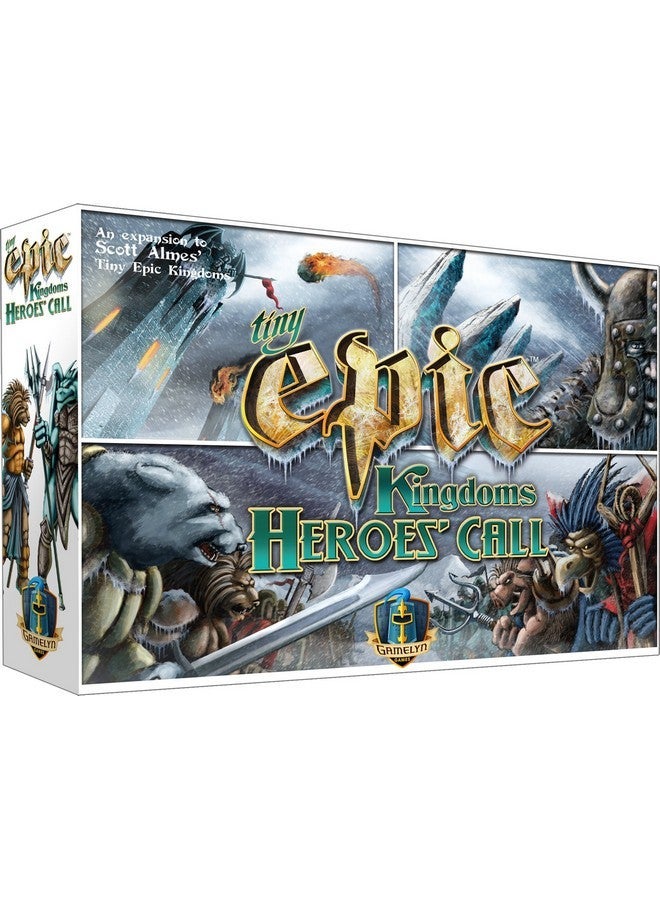 Gamelyn Games Tiny Epic Kingdoms Heroes Expansion Board Game: A Small Box 4X Fantasy Game of Heroes - Image 1