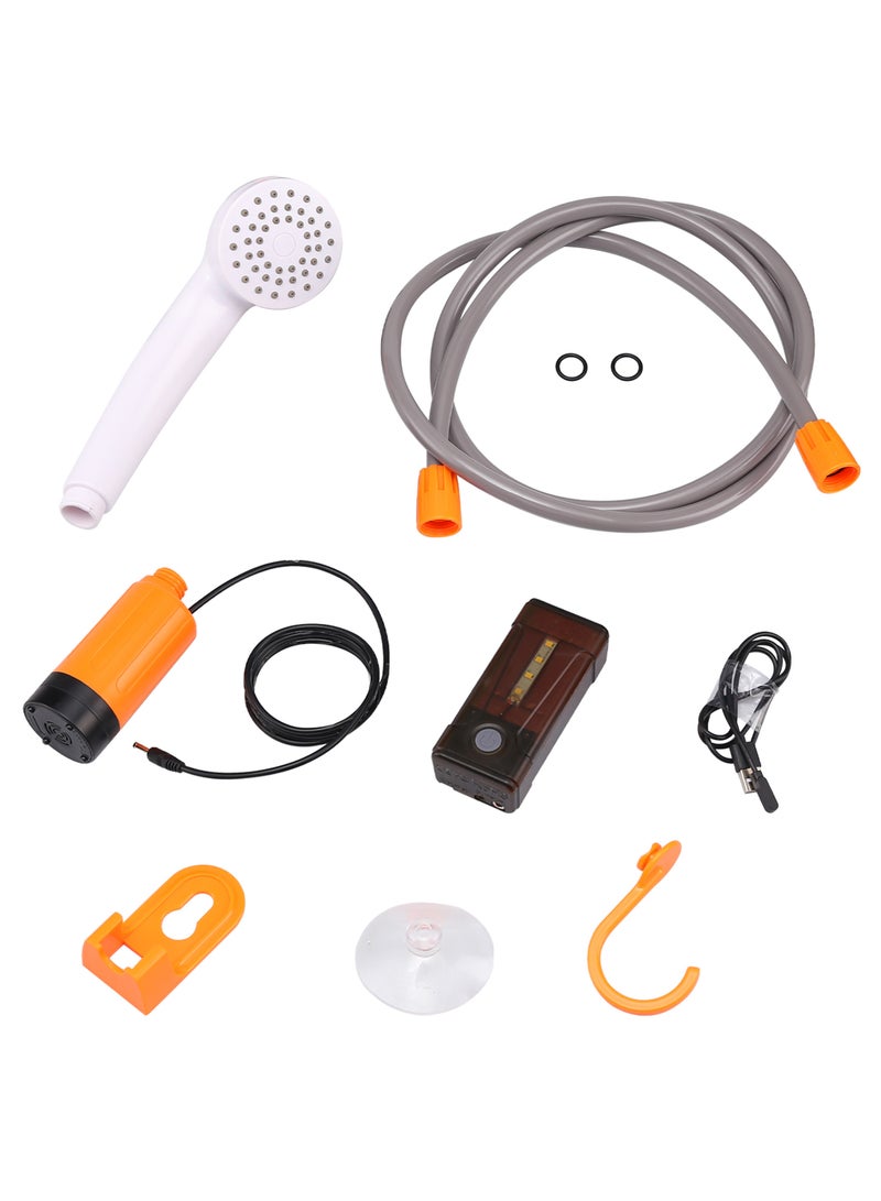KSEIBI Portable Outdoor Shower | USB Rechargeable & 12V Car Adapter | Adjustable Water Flow for Camping, Hiking, Travel & Emergency Use  - Image 2
