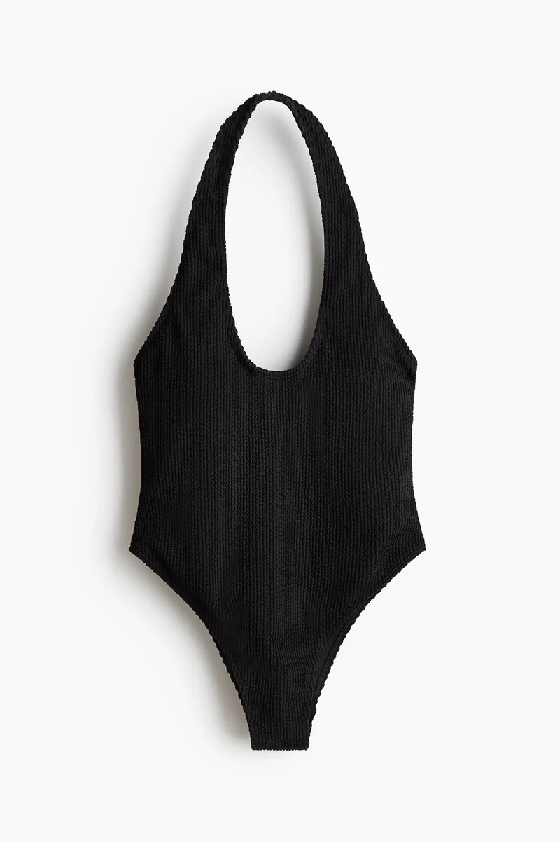 H&M Padded-cup High Leg Swimsuit