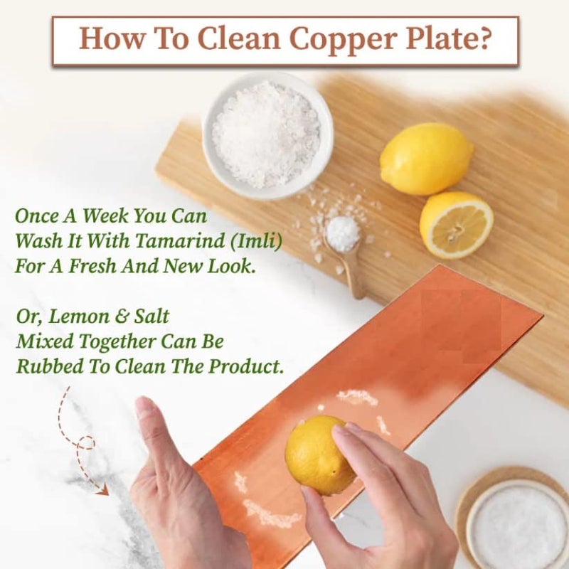 A.Leaf ALEAF Pure 99.9% Copper Plate for Making Structured Water 3.5 X 12inch with 1mm thickness (15 Liters Thick copper sheet) - Image 4