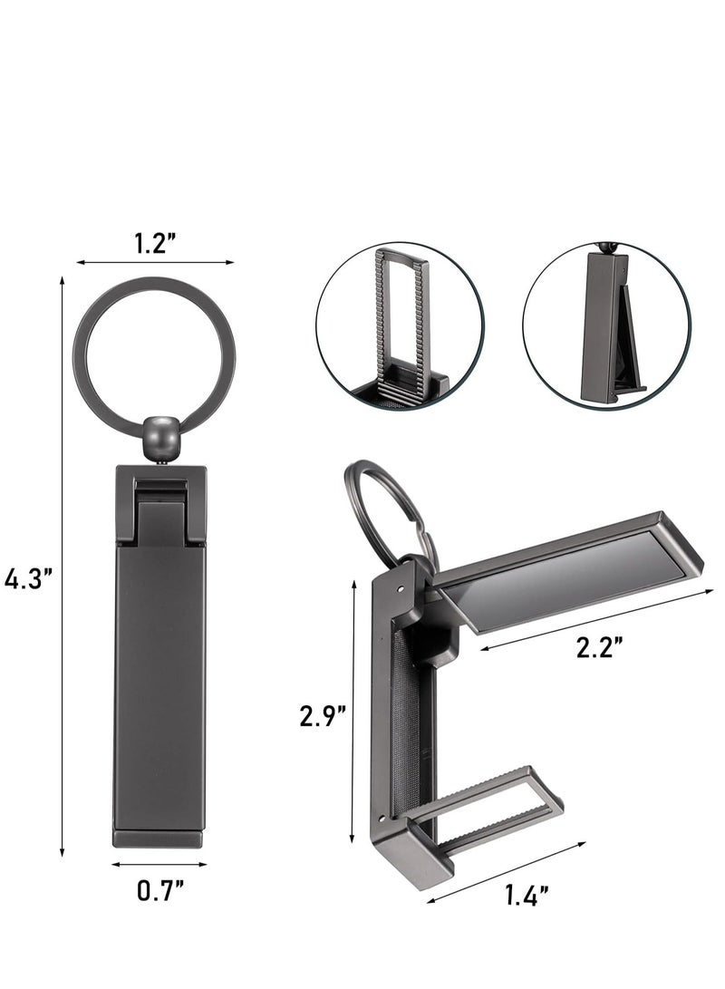 أوزيغالور مجموعة مثقب الحقيبة الفورية - مثقب الحقيبة الناوبل المطوي الأنيق للطاولة أو الطاولة - مخزن الحقيبات للنساء مثقب طاولة قابل للطي (أسود) - Image 2