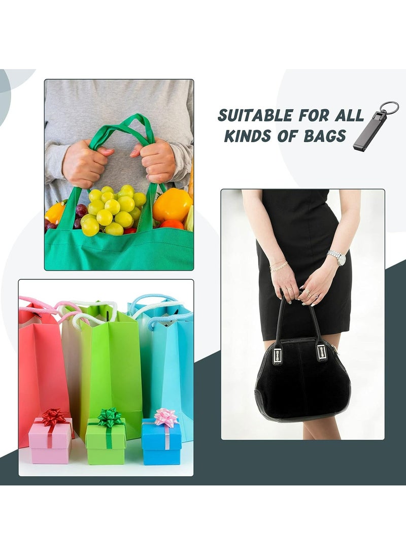 أوزيغالور مجموعة مثقب الحقيبة الفورية - مثقب الحقيبة الناوبل المطوي الأنيق للطاولة أو الطاولة - مخزن الحقيبات للنساء مثقب طاولة قابل للطي (أسود) - Image 4