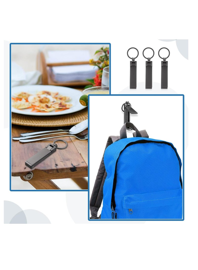 أوزيغالور مجموعة مثقب الحقيبة الفورية - مثقب الحقيبة الناوبل المطوي الأنيق للطاولة أو الطاولة - مخزن الحقيبات للنساء مثقب طاولة قابل للطي (أسود) - Image 5