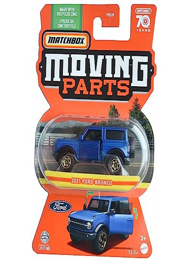 Matchbox 2021 Ford Bronco, Moving Parts 33/54 [Blue] - Image 5
