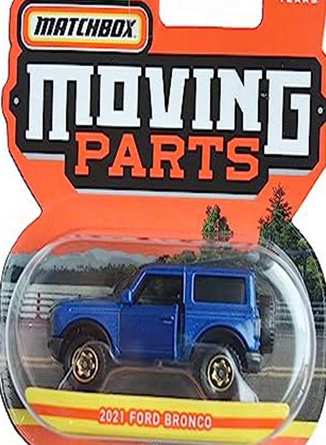Matchbox 2021 Ford Bronco, Moving Parts 33/54 [Blue] - Image 4