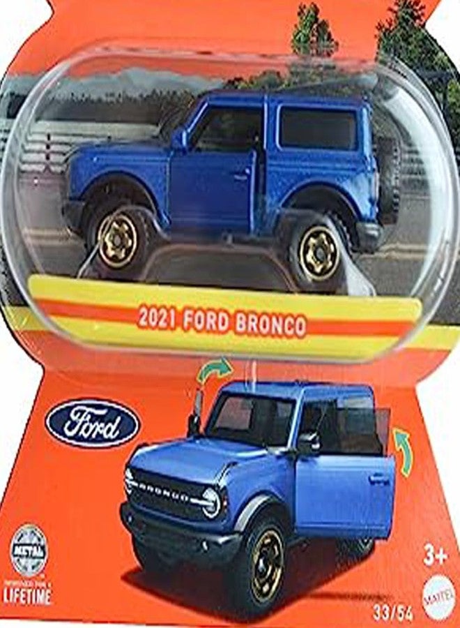 Matchbox 2021 Ford Bronco, Moving Parts 33/54 [Blue] - Image 3