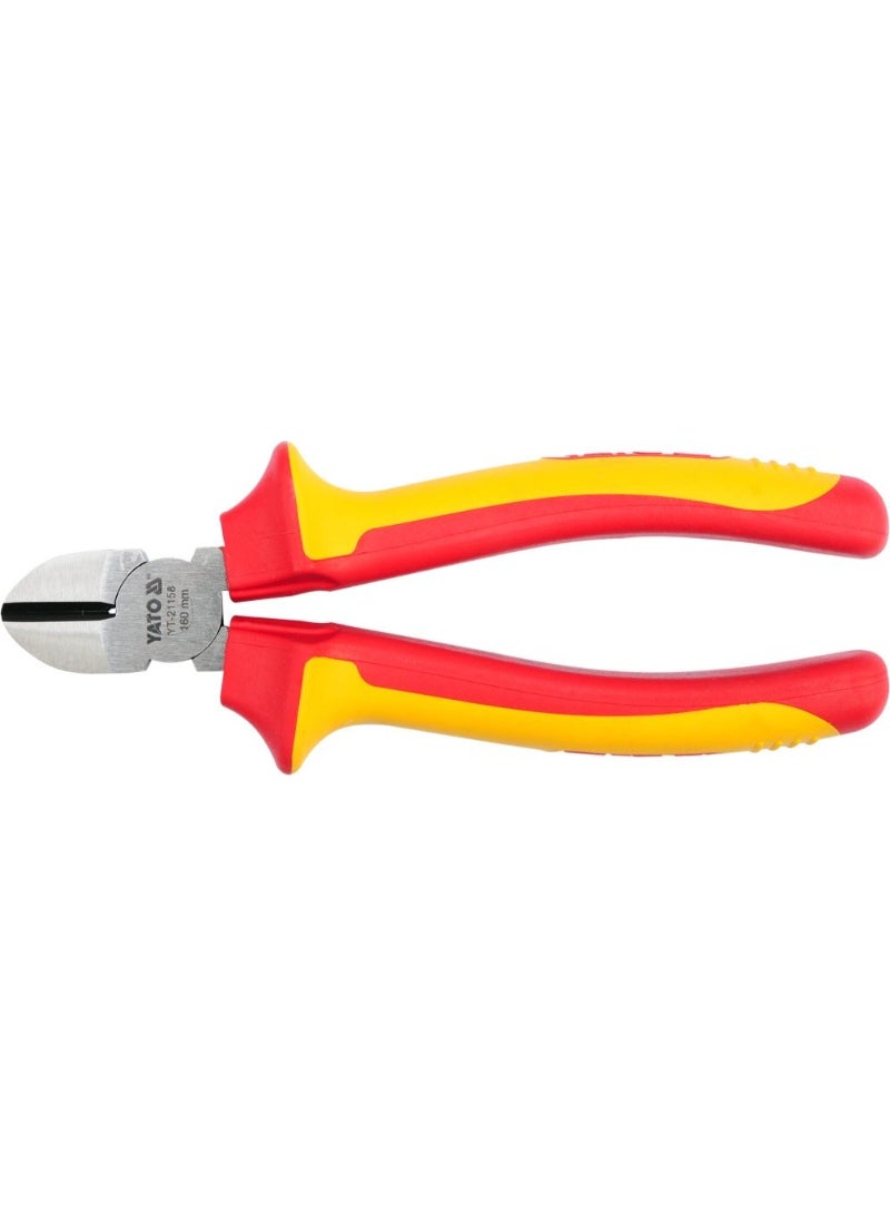 YATO Insulated Side Cutting Plier 160mm VDE-1000V YT-21158