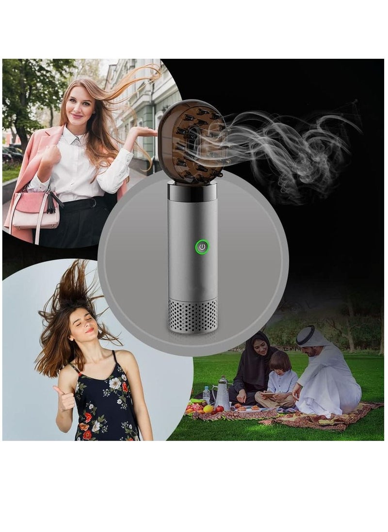 Bakhoor New Modern Arabian Electric Portable Bakhoor Burner USB Rechargeable Comb Bakhoor Incense Holder  - Image 2
