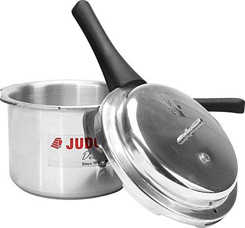 Judge By Prestige Deluxe 3 liter Induction Bottom Pressure Cooker Outerlid (Aluminium), Silver - Image 3