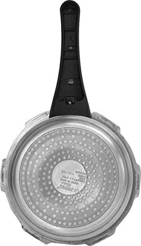 Judge By Prestige Deluxe 3 liter Induction Bottom Pressure Cooker Outerlid (Aluminium), Silver - Image 2