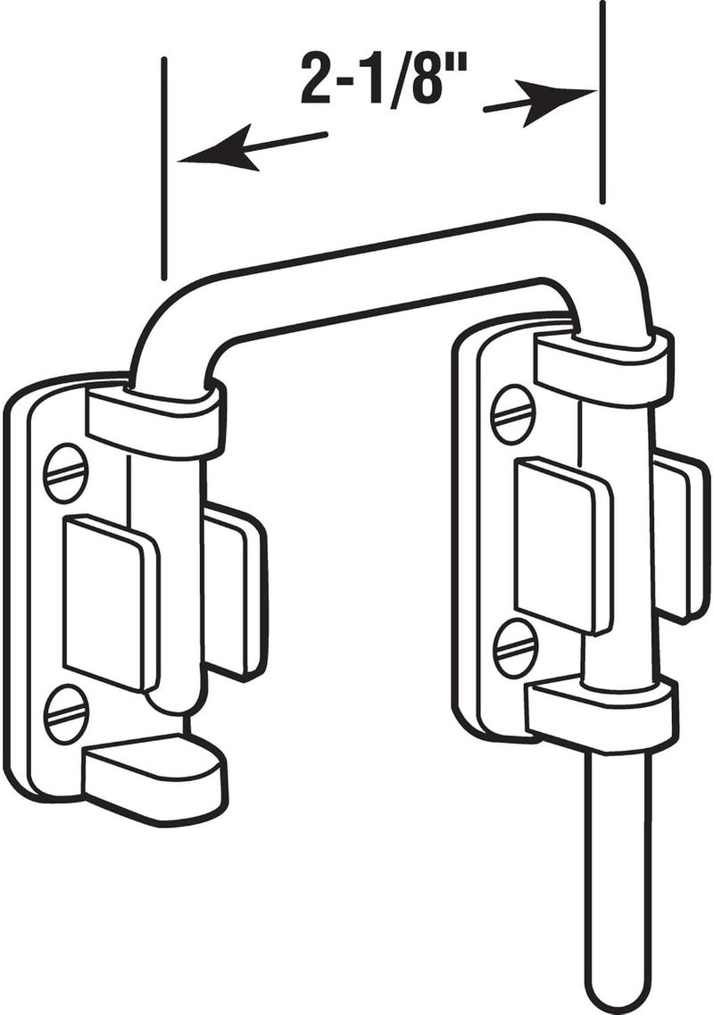 Prime-Line Products Defender Security U 9847 Patio Sliding Door Loop Lock - Image 2