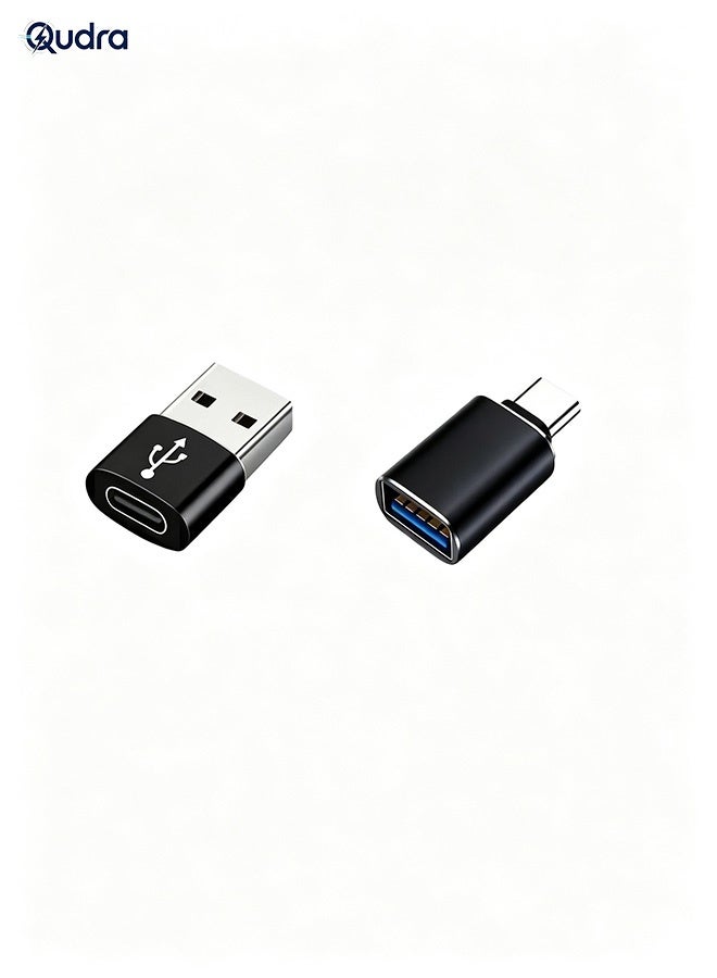 qudra Qudra 2 Pack Usb To Usb C Otg Adapter Z8A5B809B5452F9AAB72FZ