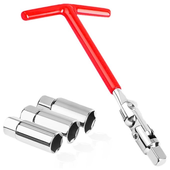 Universal Spark Plug Socket Wrench Spark Plug Removal Tool Thandle 360 Spark Plug Socket 161821Mm