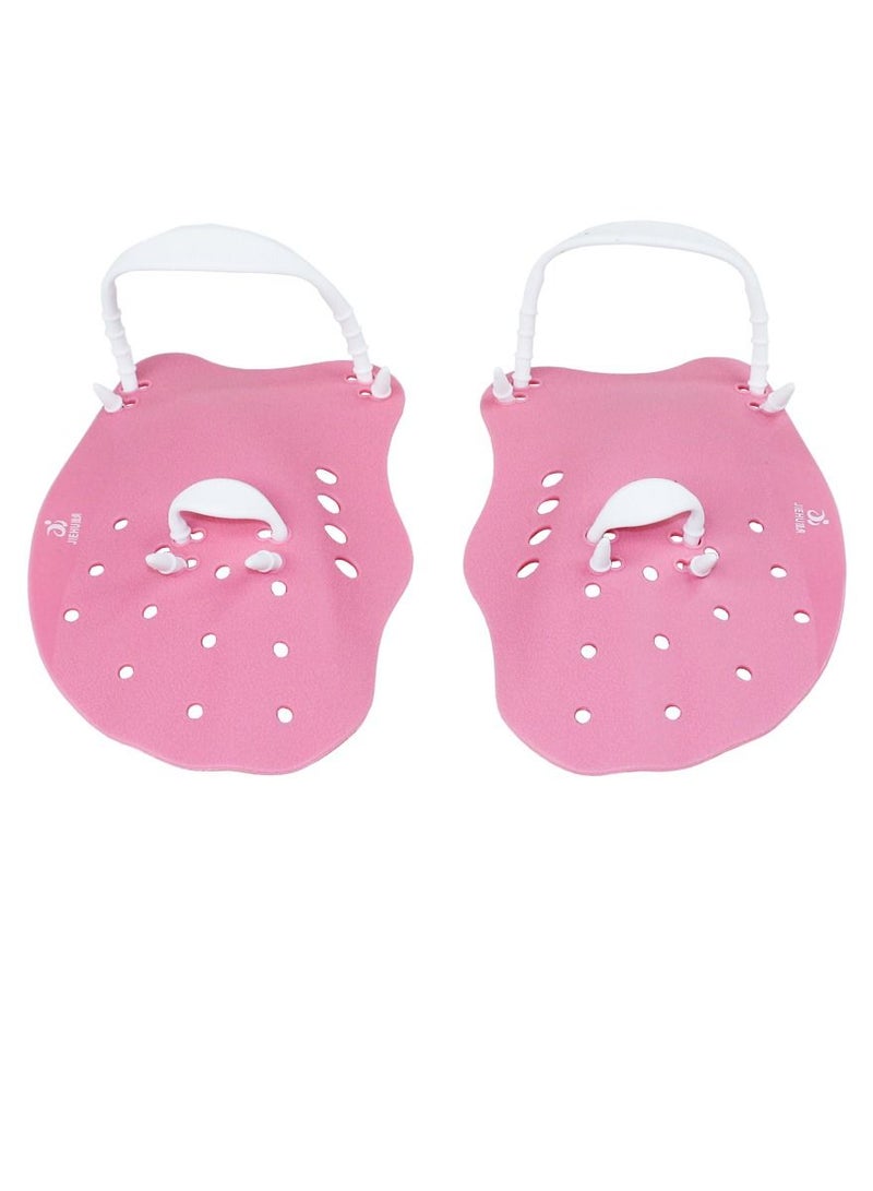 JIEHU Swimming Paddles For  Diving, Swimming Training, 1 Pair of Hand Fins Improve Your Swimming Technique and Swimming Speed, Swimming Training Aid, Hand Paddles For Aquatic and Pool Swimming - Image 2