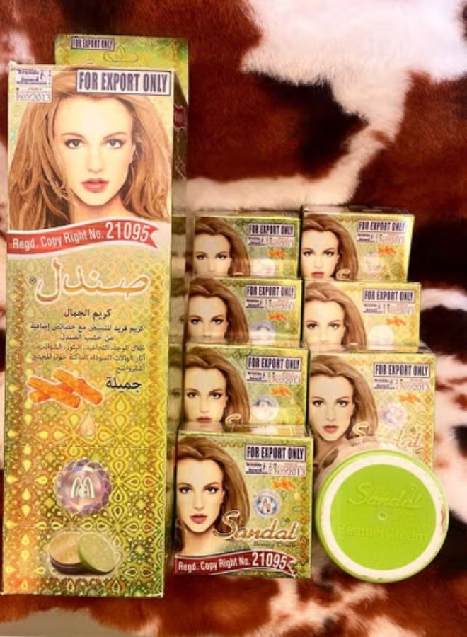 Sandal Face Beauty Cream 6pcs/1 Pack - Image 1
